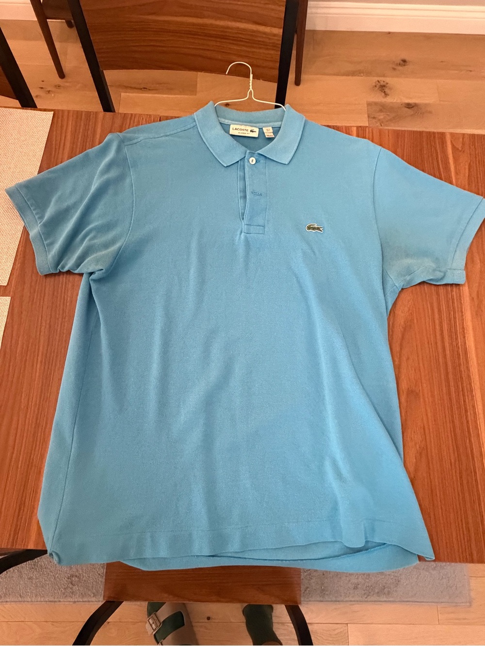 Lacoste Men's Sky Blue Polo Shirt